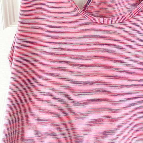 Lululemon Cool Racerback Tank Top Wee Are From Space Pink Multi EUC Size 6 - Picture 3 of 8
